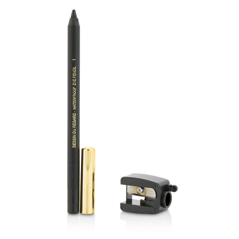 Yves Saint Laurent Dessin Du Regard Waterproof High Impact Color Eye Pencil - # 1 Noir Effronte 