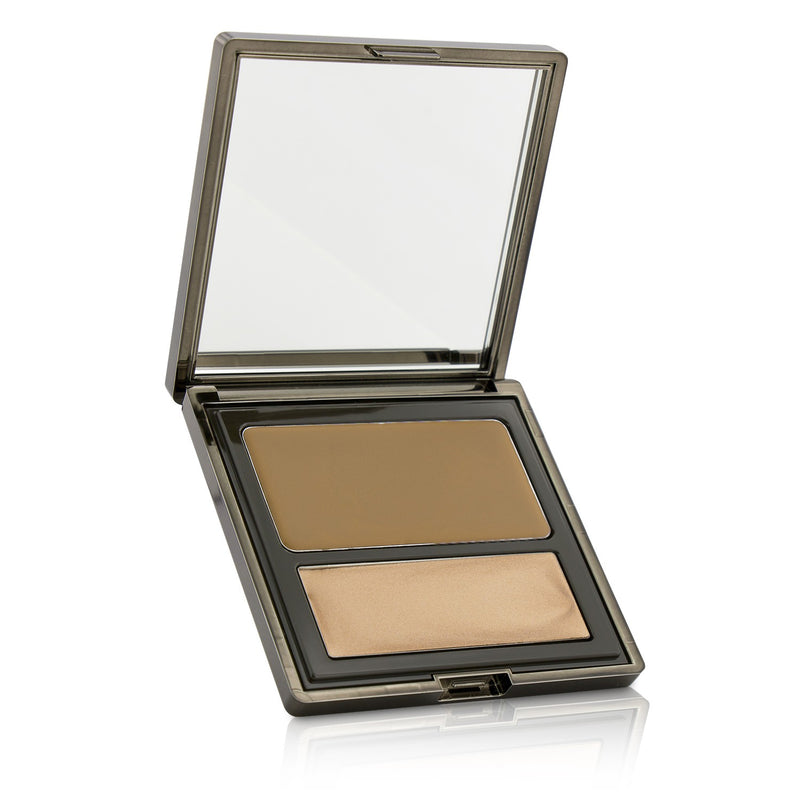 Becca Lowlight/Highlight Perfecting Palette Pressed (1x Lowlight Sculpting Perfector, 1x Shimmering Skin Perfector Poured Quartz) 