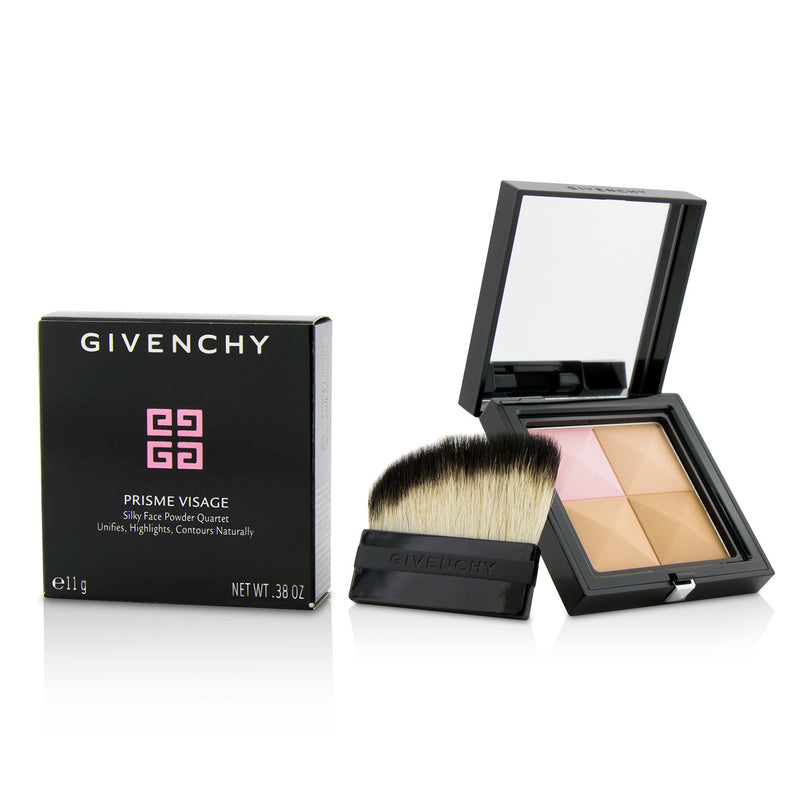 Givenchy Prisme Visage Silky Face Powder Quartet - # 4 Dentelle Beige  11g/0.38oz