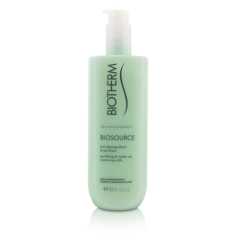 Biotherm Biosource Purifying & Make-Up Removing Milk - For Normal/Combination Skin 