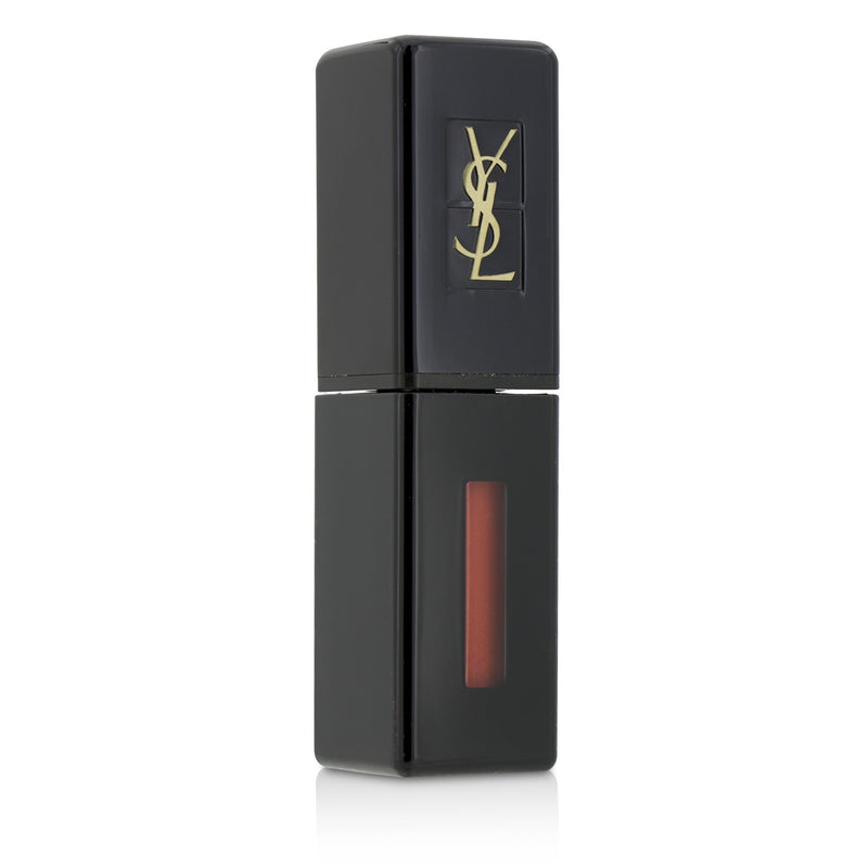Yves Saint Laurent Rouge Pur Couture Vernis A Levres Vinyl Cream Creamy Stain - # 406 Orange Electro 