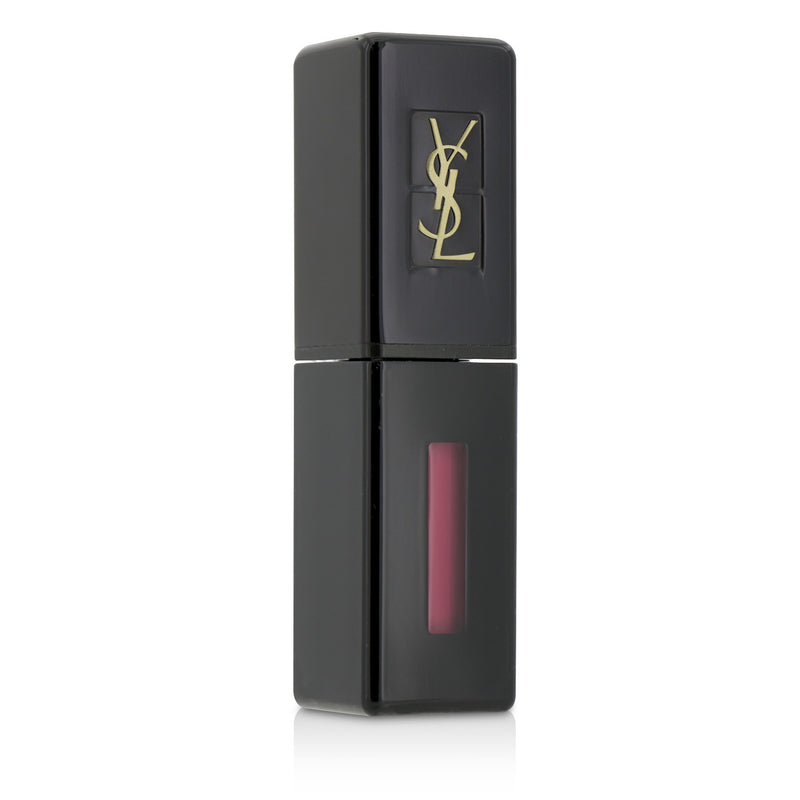 Yves Saint Laurent Rouge Pur Couture Vernis A Levres Vinyl Cream Creamy Stain - # 410 Fuchsia Live  5.5ml/0.18oz