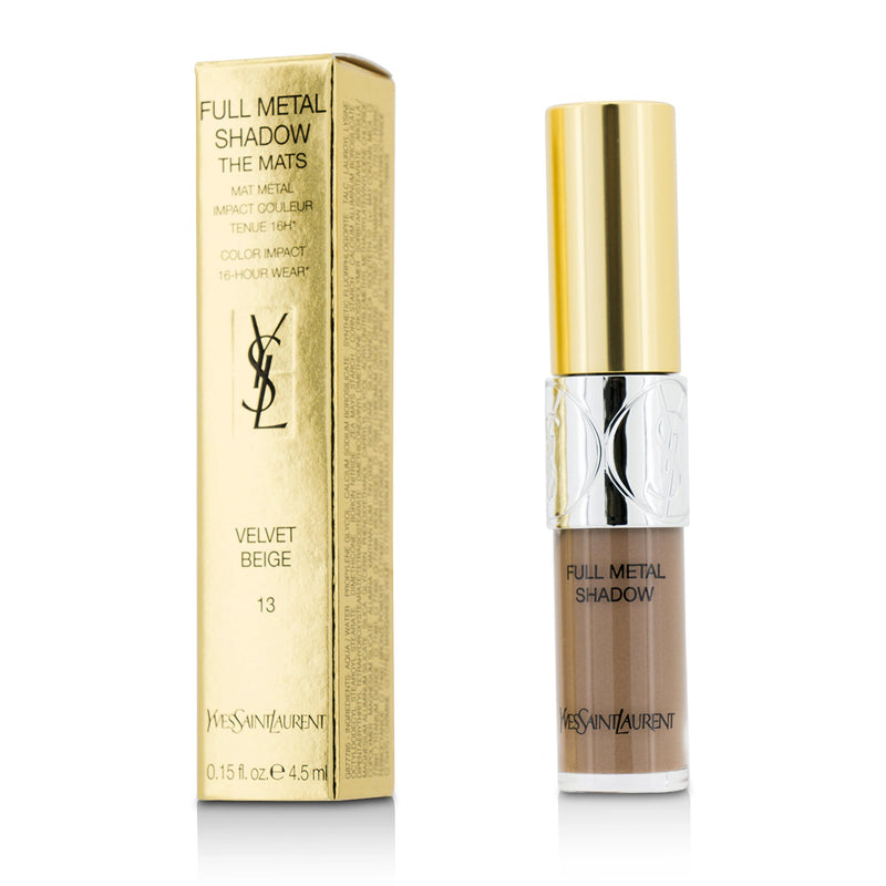 Yves Saint Laurent Full Metal Shadow The Mats - #13 Velvet Beige  4.5ml/0.15oz