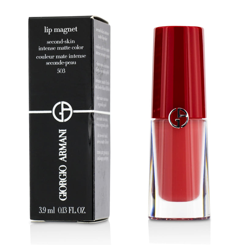Giorgio Armani Lip Magnet Second Skin Intense Matte Color - # 304 Scarlet  3.9ml/0.13oz