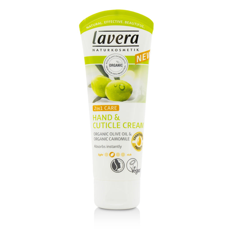 Lavera Organic Olive Oil & Camomile 2 In 1 Care Hand And Cuticle Cream 61947/107086 