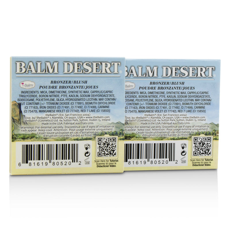 TheBalm Balm Desert Bronzer/Blush  6.39g/0.225oz