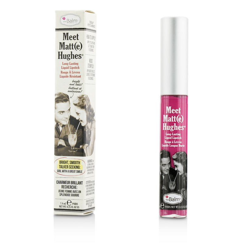 TheBalm Meet Matte Hughes Long Lasting Liquid Lipstick - Chivalrous 