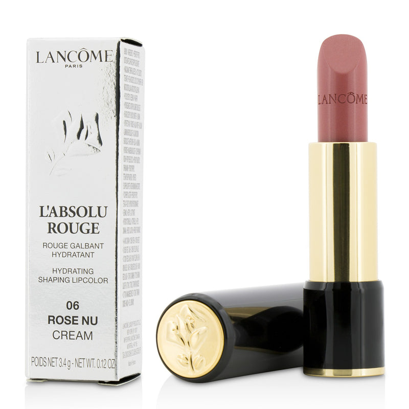 Lancome L' Absolu Rouge Hydrating Shaping Lipcolor - # 12 Rose Nuance (Cream)  3.4g/0.12oz