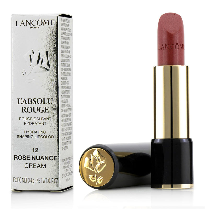 Lancome L' Absolu Rouge Hydrating Shaping Lipcolor - # 12 Rose Nuance (Cream) 