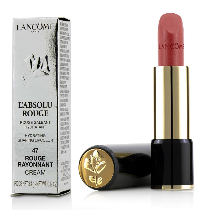 Lancome L' Absolu Rouge Hydrating Shaping Lipcolor - # 47 Rouge Rayonnant (Cream) 