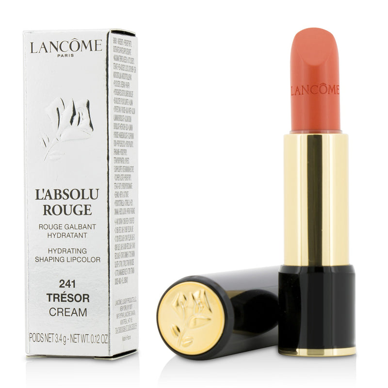 Lancome L' Absolu Rouge Hydrating Shaping Lipcolor - # 241 Tresor (Cream)  3.4g/0.12oz