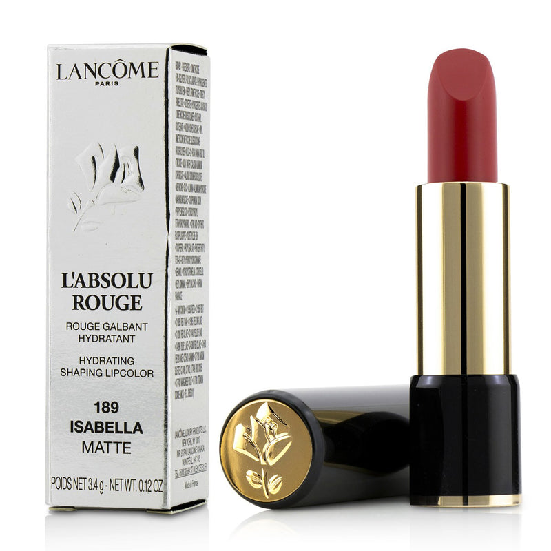 Lancome L' Absolu Rouge Hydrating Shaping Lipcolor - # 189 Isabella (Matte) 