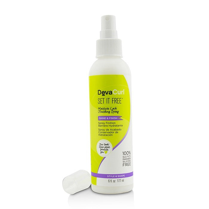 DevaCurl Set It Free (Moisture Lock Finishing Spray - Shine & Finish) 177ml/6oz