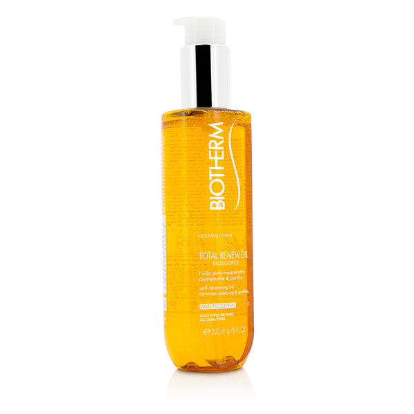 Biotherm Biosource Total Renew Oil Self-Foaming Oil 