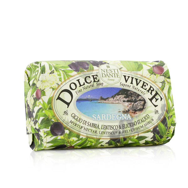 Nesti Dante Dolce Vivere Fine Natural Soap - Sardegna - Myrtle Nectar, Lentiscus & Helycrisum Shrub 