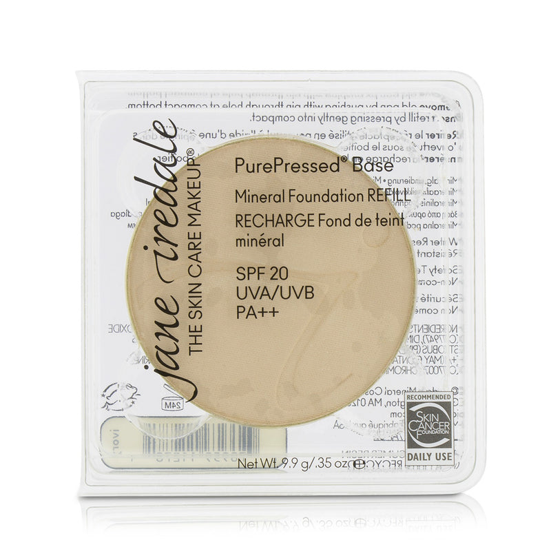 Jane Iredale PurePressed Base Mineral Foundation Refill SPF 20 - Ivory 12821  9.9g/0.35oz