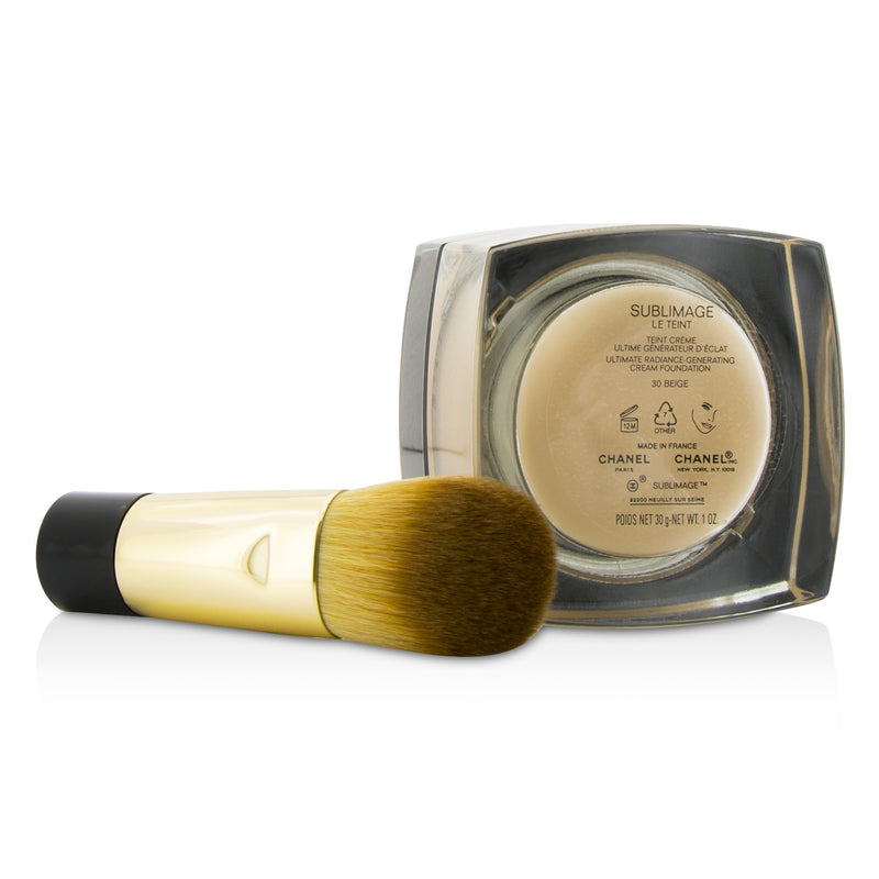 Chanel Sublimage Le Teint Ultimate Radiance Generating Cream Foundation - # 30 Beige  30g/1oz