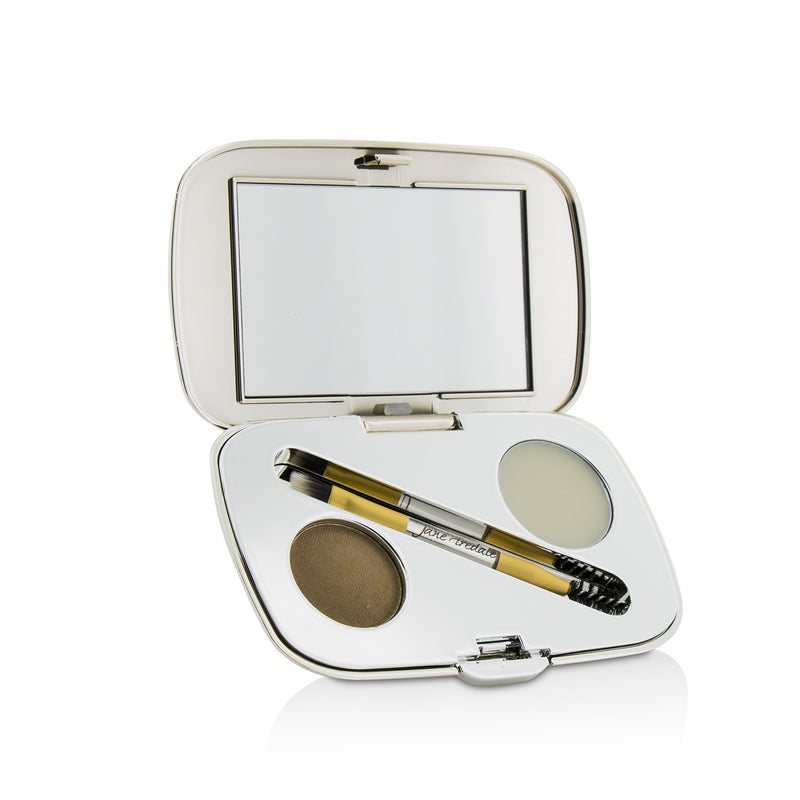 Jane Iredale GreatShape Eyebrow Kit (1x Brow Powder, 1x Brow Wax, 1x Applicator) - Blonde 