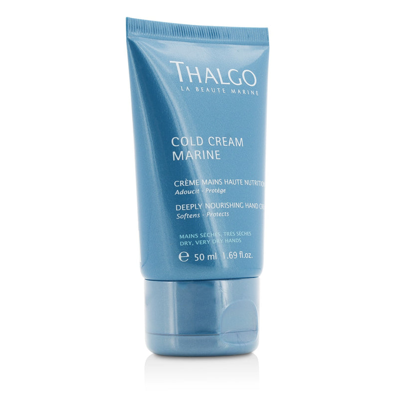 Thalgo Cold Cream Marine Deeply Nourishing Hand Cream - For Dry, Very Dry Hands  50ml/1.69oz
