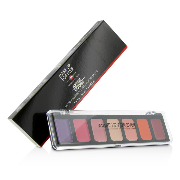 Make Up For Ever Artist Rouge 7 Lipstick Palette - # 2  7x1g/0.03oz