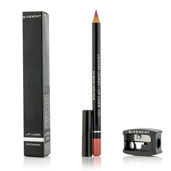 Givenchy Lip Liner (With Sharpener) - # 02 Brun Createur 