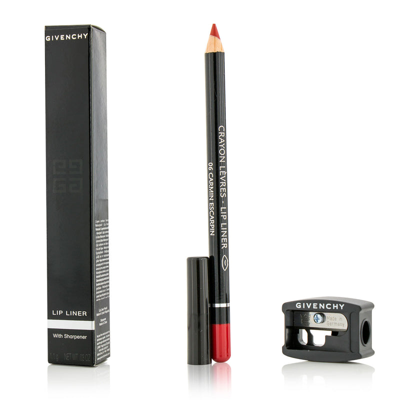 Givenchy Lip Liner (With Sharpener) - # 06 Carmin Escarpin 