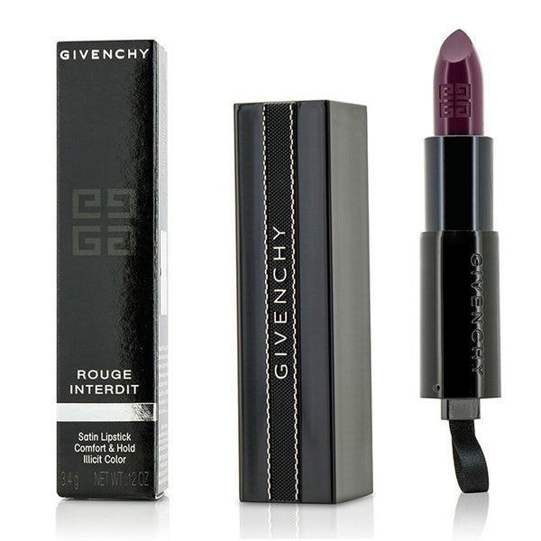 Givenchy Rouge Interdit Satin Lipstick - # 7 Purple Fiction 3.4g/0.12oz