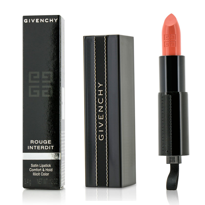 Givenchy Rouge Interdit Satin Lipstick - # 17 Flash Coral 
