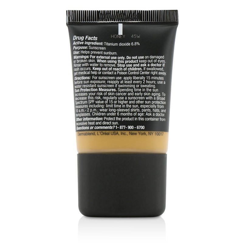 Dermablend Smooth Liquid Camo Foundation SPF 25 (Medium Coverage) - Honey (45W)  30ml/1oz