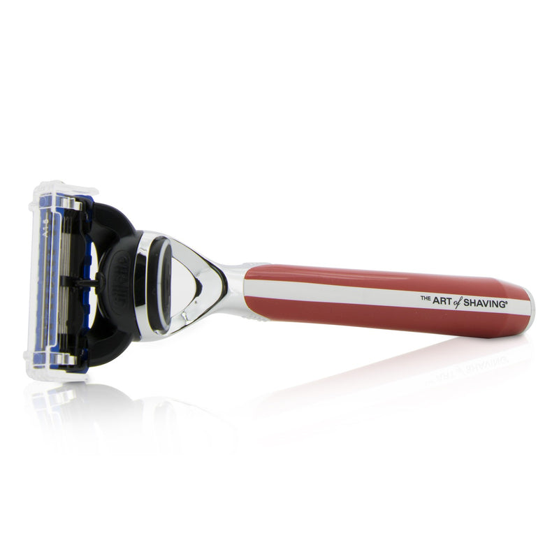 The Art Of Shaving Morris Park Collection Razor - Signal Red 