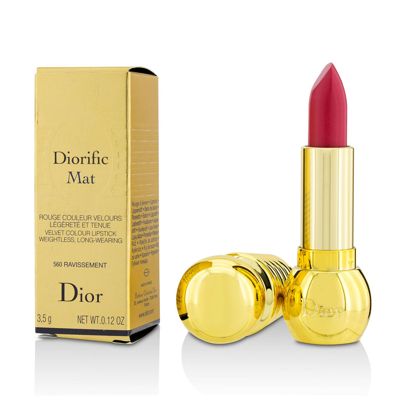 Christian Dior Diorific Mat Velvet Colour Lipstick - # 560 Ravissement 