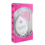 BeautyBlender Liner Designer (1x Eyeliner Application Tool, 1x Magnifying Mirror Compact, 1x Suction Cup) - Pink 