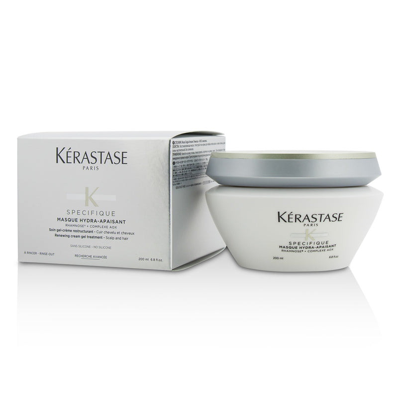 Kerastase Specifique Masque Hydra-Apaisant Renewing Cream Gel Treatment (Scalp and Hair)  200ml/6.8oz