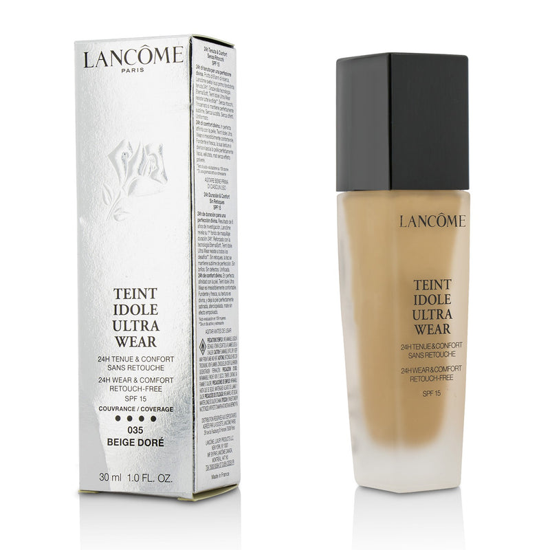 Lancome Teint Idole Ultra Wear 24H Wear & Comfort Foundation SPF 15 - # 035 Beige Dore  30ml/1oz