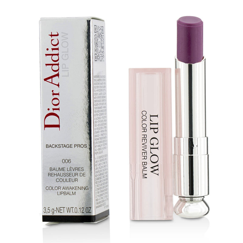 Christian Dior Dior Addict Lip Glow Color Awakening Lip Balm - #006 Berry  3.5g/0.12oz