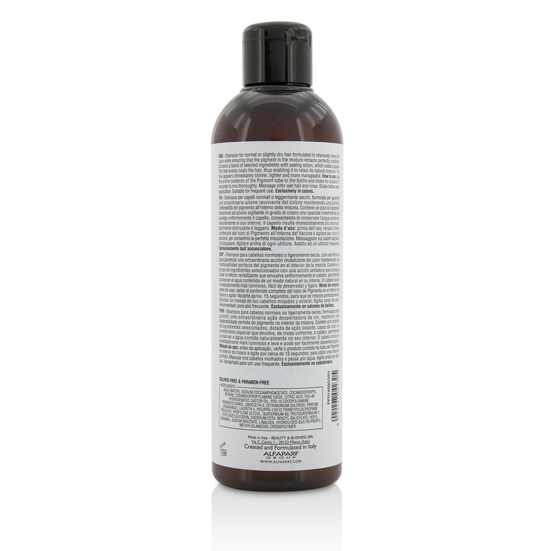AlfaParf Pigments Hydrating Shampoo (For Slightly Dry Hair) PF014095 