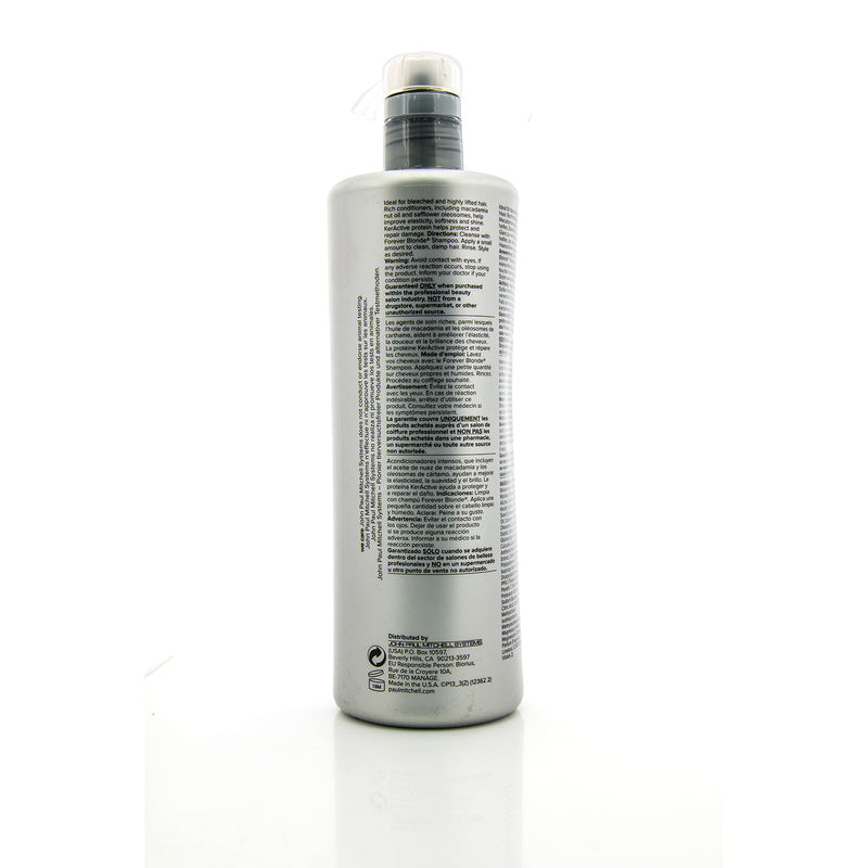 Paul Mitchell Forever Blonde Conditioner (Intense Hydration - KerActive Repair) 