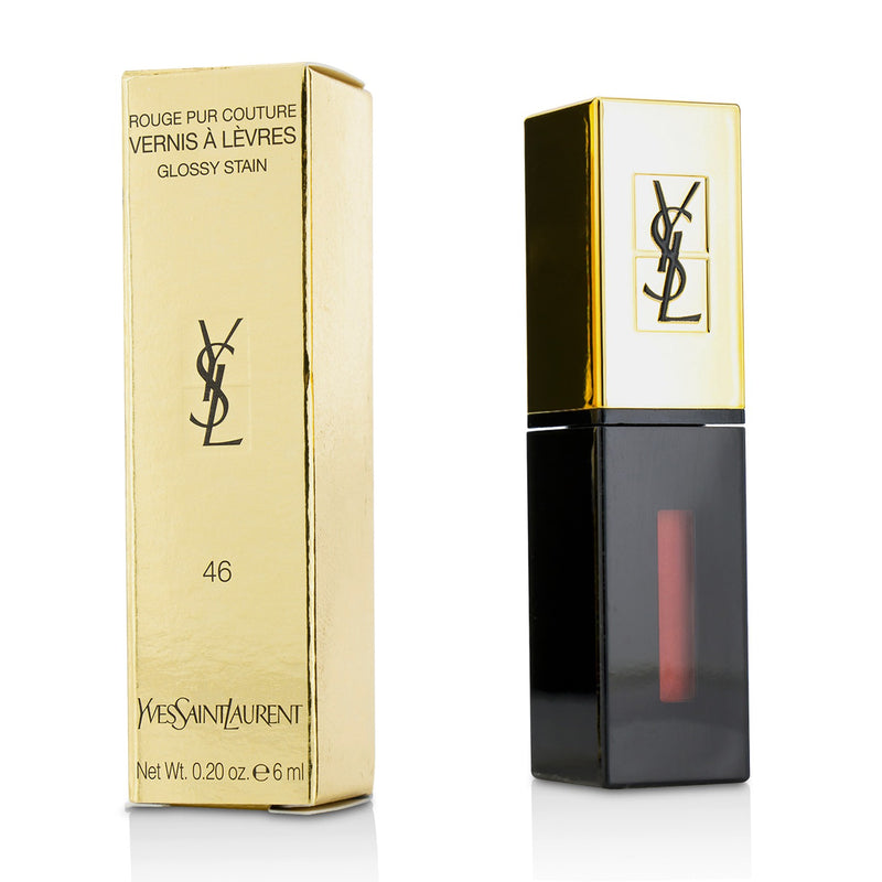 Yves Saint Laurent Rouge Pur Couture Vernis a Levres Glossy Stain - # 46 Rouge Fusain 