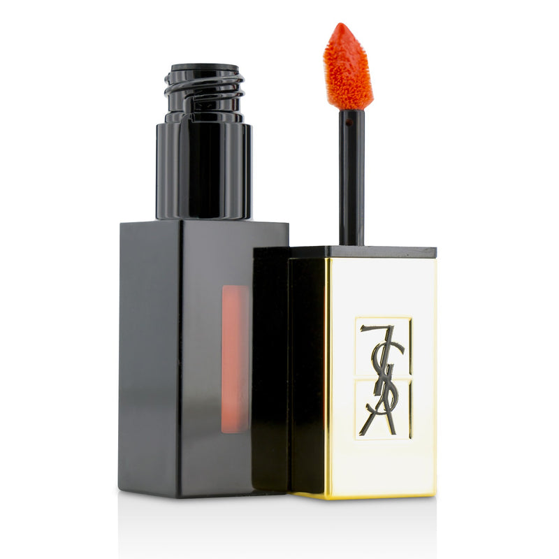 Yves Saint Laurent Rouge Pur Couture Vernis a Levres Glossy Stain - # 48 Orange Graffiti  6ml/0.2oz