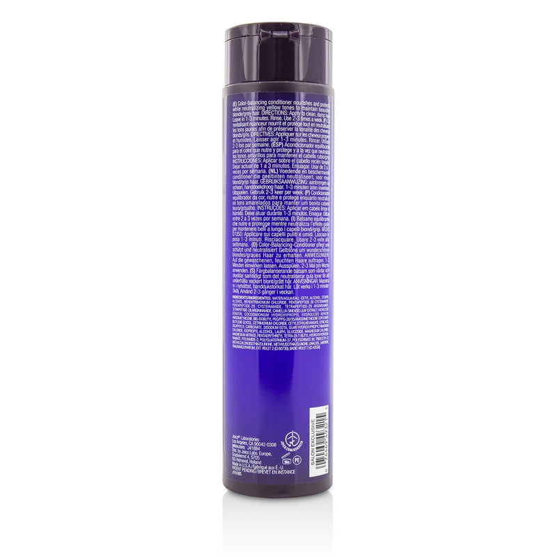 Joico Color Balance Purple Conditioner (Eliminates Brassy/Yellow Tones on Blonde/Gray Hair) 