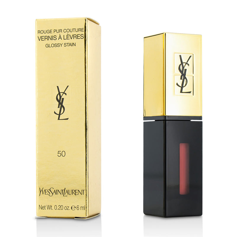 Yves Saint Laurent Rouge Pur Couture Vernis a Levres Glossy Stain - # 50 Encre Nude 