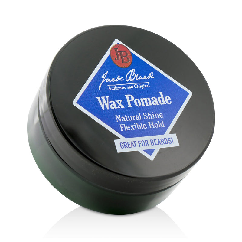 Jack Black Wax Pomade (Natural Shine, Flexible Hold) 