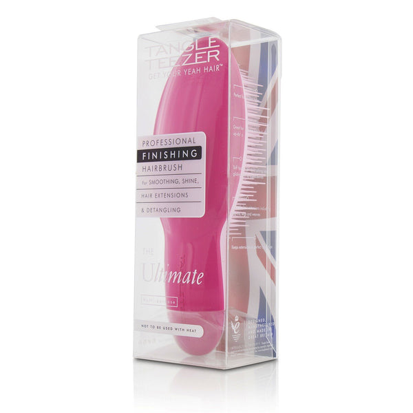 Tangle Teezer The Ultimate Professional Finishing Hair Brush - # Pink (For Smoothing, Shine, Hair Extensions & Detangling) 