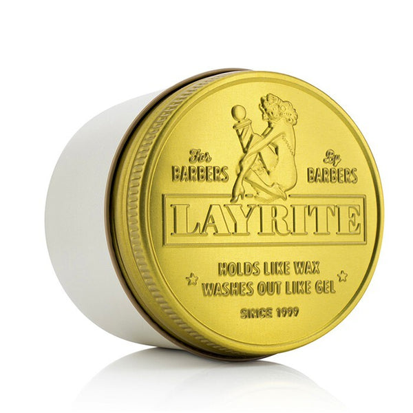 Layrite Superhold Pomade (High Hold, Medium Shine, Water Soluble) 120g/4.25oz