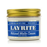 Layrite Natural Matte Cream (Medium Hold, Matte Finish, Water Soluble) 120g/4.25oz