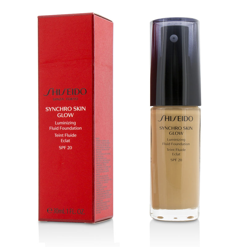 Shiseido Synchro Skin Glow Luminizing Fluid Foundation SPF 20 - # Neutral 4  30ml/1oz