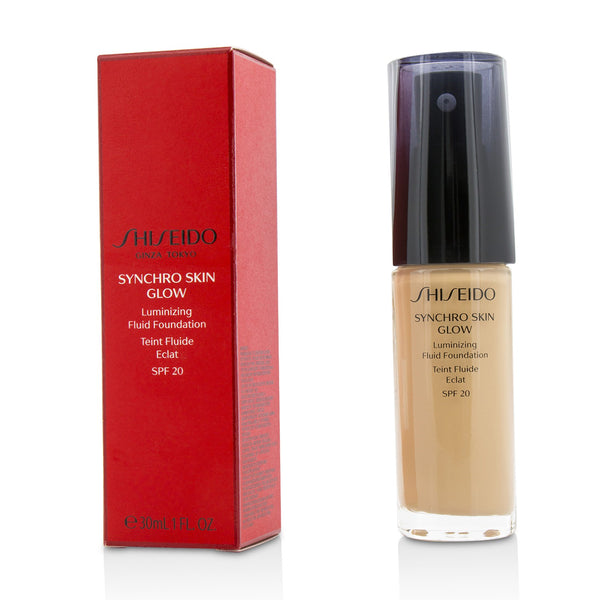 Shiseido Synchro Skin Glow Luminizing Fluid Foundation SPF 20 - # Rose 3 