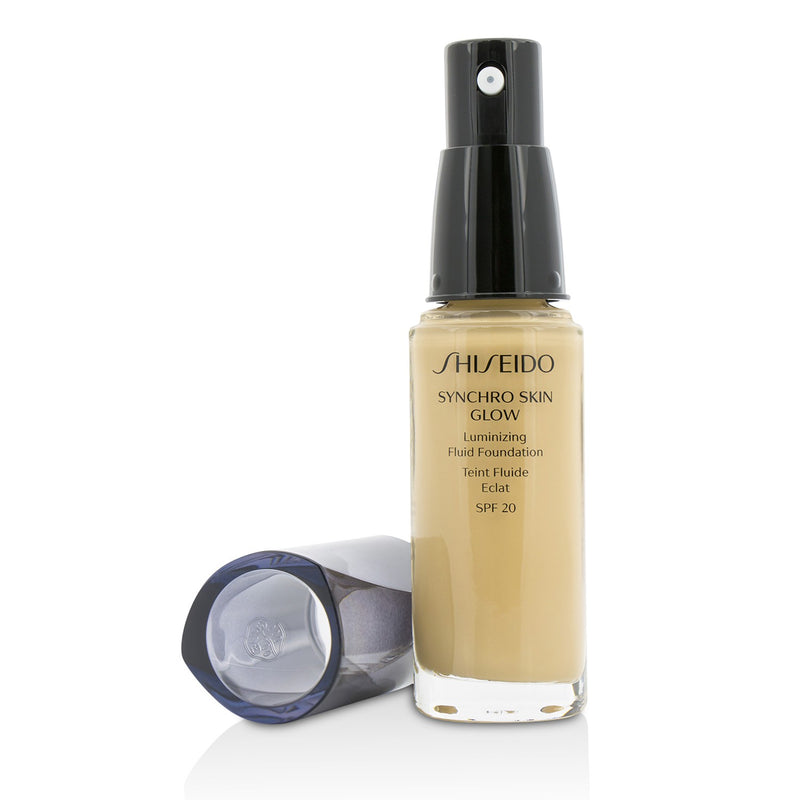 Shiseido Synchro Skin Glow Luminizing Fluid Foundation SPF 20 - # Golden 3  30ml/1oz