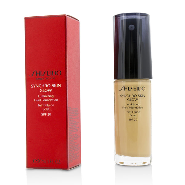 Shiseido Synchro Skin Glow Luminizing Fluid Foundation SPF 20 - # Golden 3 