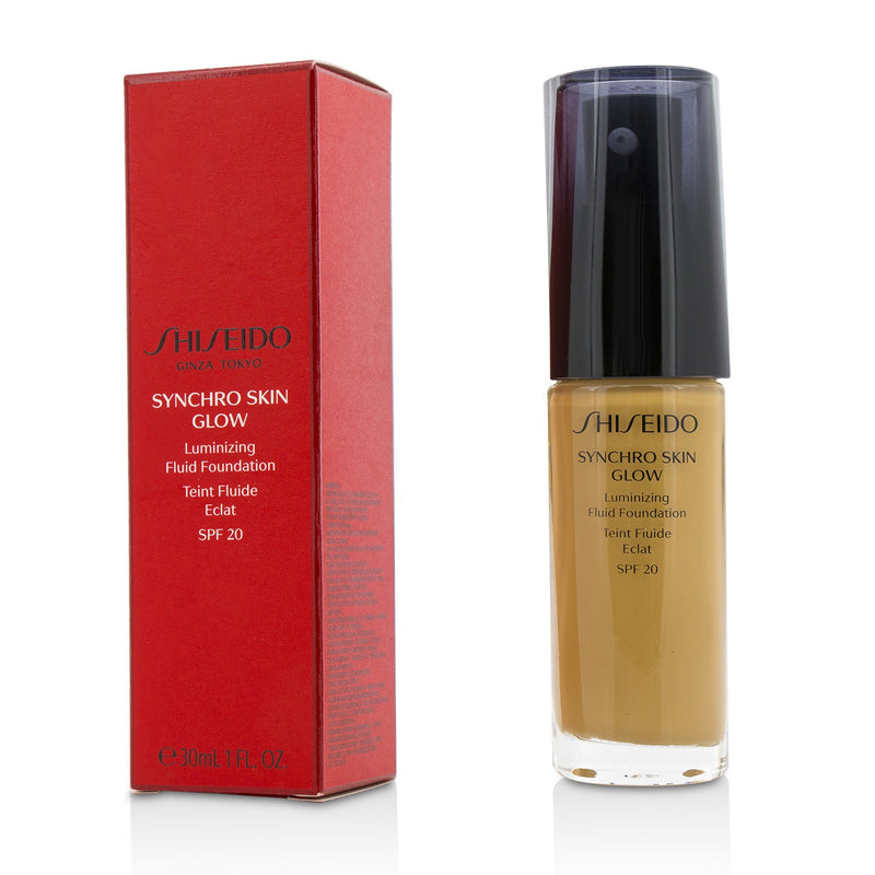 Shiseido Synchro Skin Glow Luminizing Fluid Foundation SPF 20 - # Golden 5 